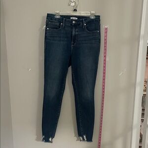 Good American Dark Blue Skinny Jeans